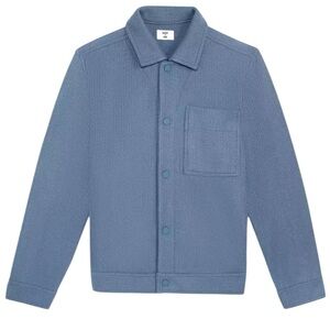 Blue Button-Up Jacket